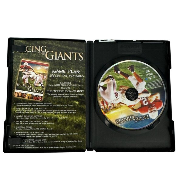 Facing The Giants DVD Special Edition PG Alex Kendrick Sony Inspirational - Picture 3 of 7